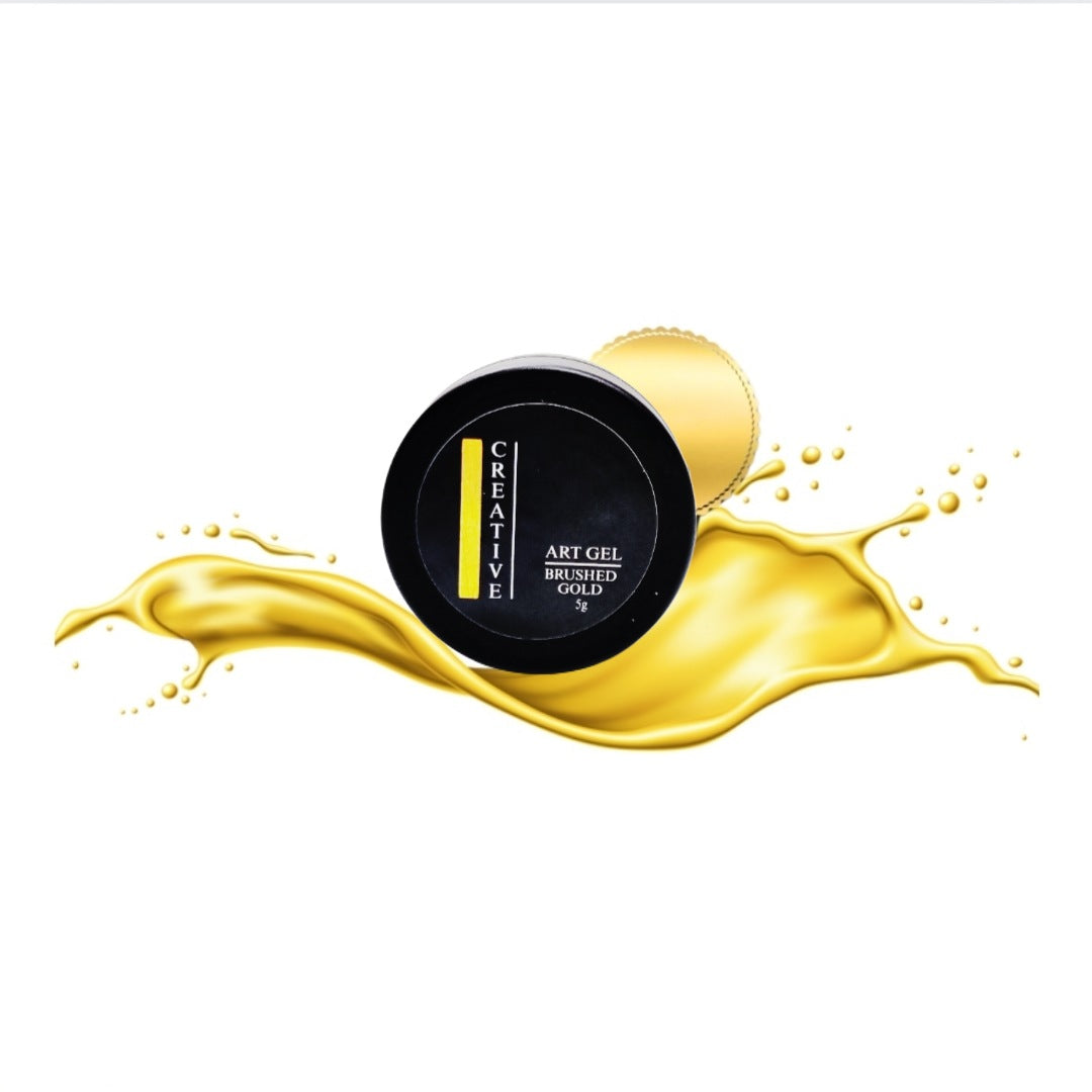 Brushed Gold Art Gel 5g