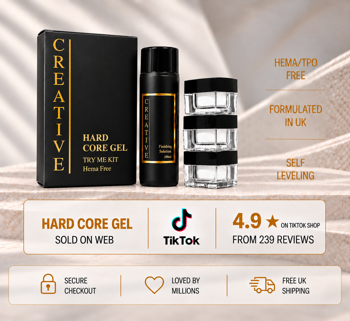 Hard Core Gel Try Me Bundle